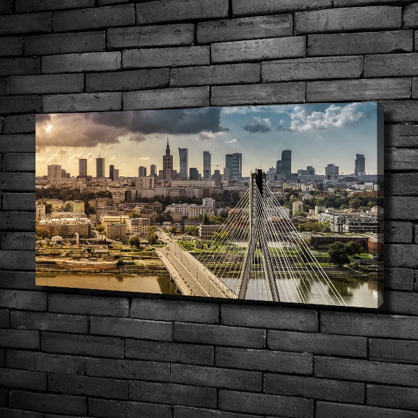 Canvas schilderij Warschau, Polen