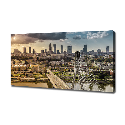 Canvas schilderij Warschau, Polen