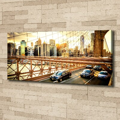 Schilderij op canvas Brooklynbrug