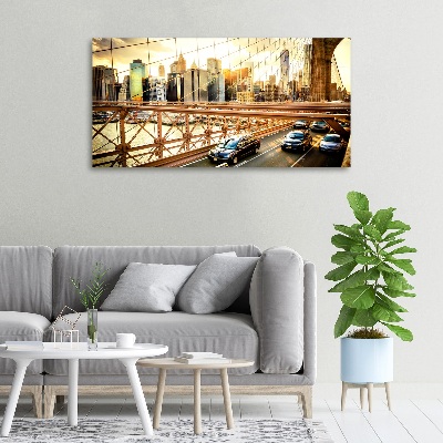 Schilderij op canvas Brooklynbrug