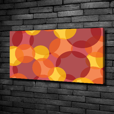 Schilderij op canvas Kleurrijke cirkels