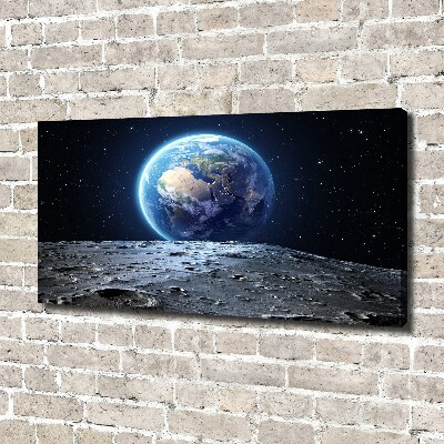 Canvas foto Planeet Aarde