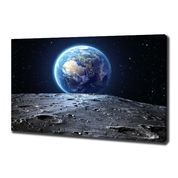Canvas foto Planeet Aarde