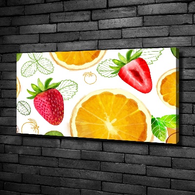 Schilderij op canvas Fruit