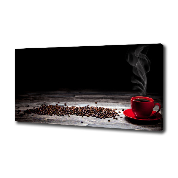 Canvas schilderij Aromatische koffie