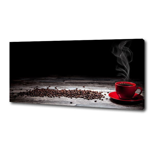 Canvas schilderij Aromatische koffie