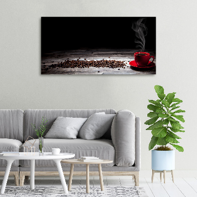 Canvas schilderij Aromatische koffie