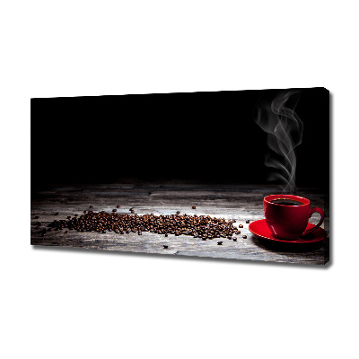 Canvas schilderij Aromatische koffie