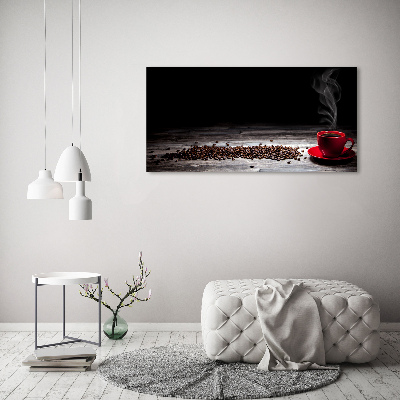 Canvas schilderij Aromatische koffie