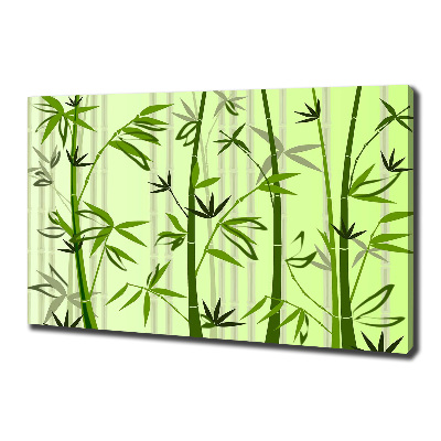 Schilderij op canvas Bamboe