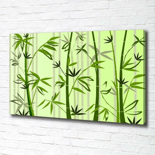 Schilderij op canvas Bamboe