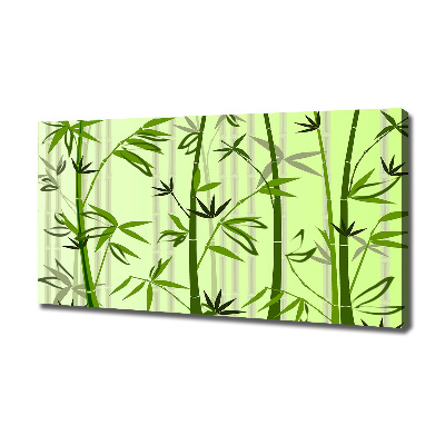Schilderij op canvas Bamboe