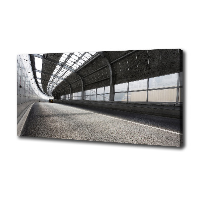 Schilderij op canvas Weg in de tunnel