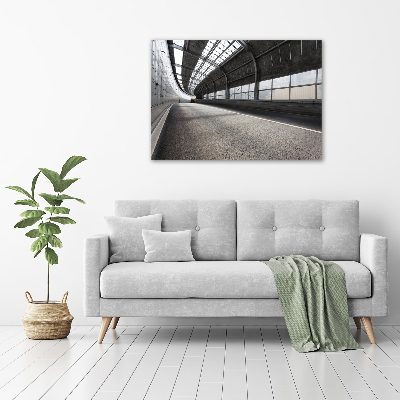 Schilderij op canvas Weg in de tunnel
