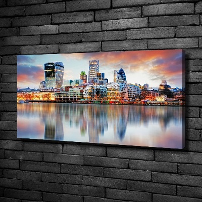 Foto op canvas Londen panorama