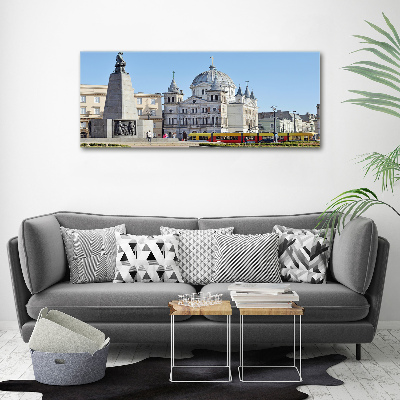 Canvas foto Vrijheidsplein Łódź