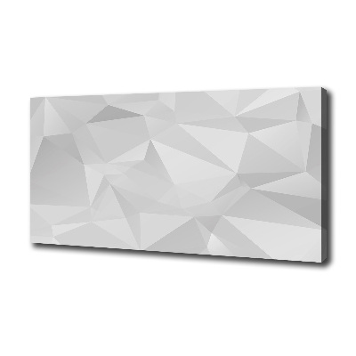 Foto op canvas Abstracte driehoeken