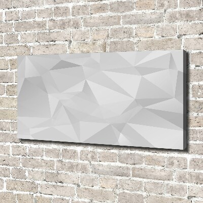 Foto op canvas Abstracte driehoeken