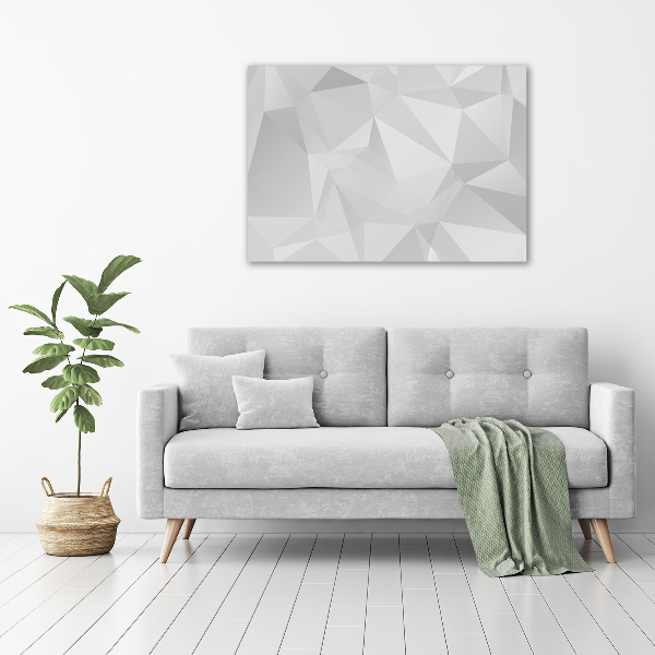 Foto op canvas Abstracte driehoeken