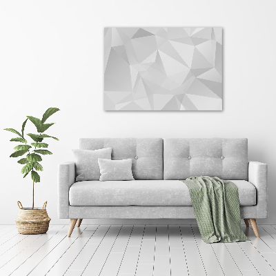 Foto op canvas Abstracte driehoeken