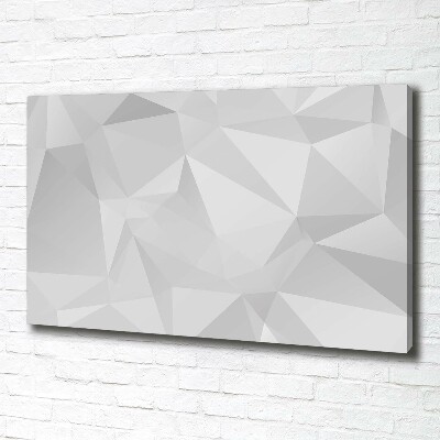 Foto op canvas Abstracte driehoeken