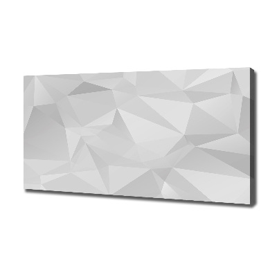 Foto op canvas Abstracte driehoeken