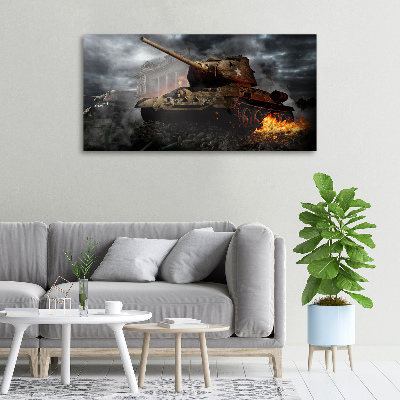 Foto canvas Tank