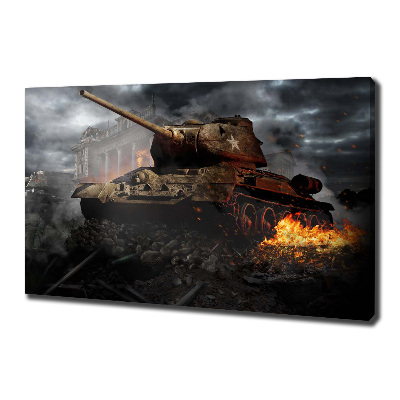 Foto canvas Tank