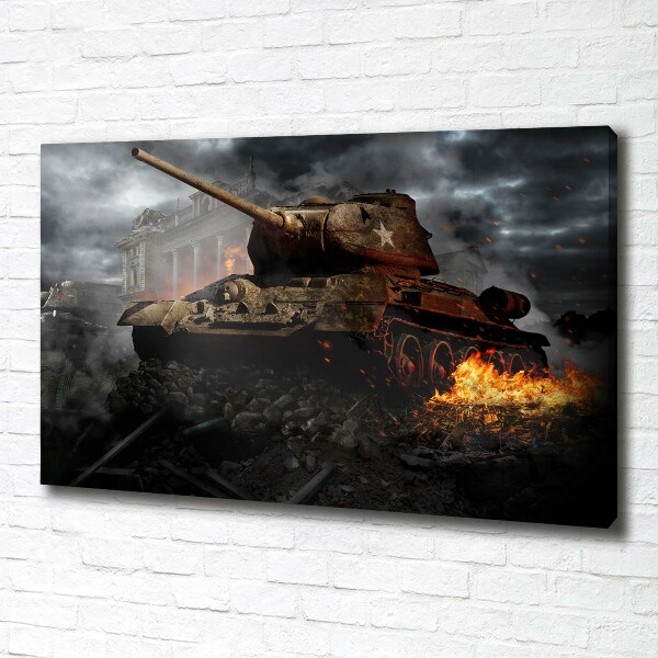 Foto canvas Tank