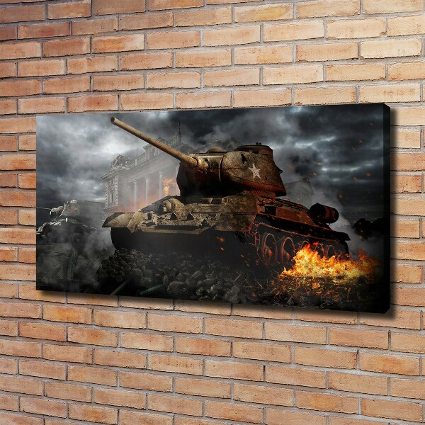 Foto canvas Tank