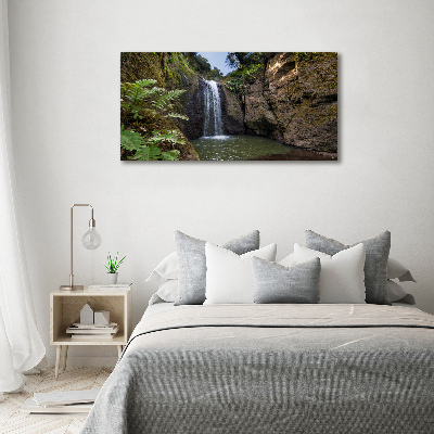 Foto canvas Waterval op Sardinië