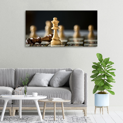 Foto op canvas Schaken