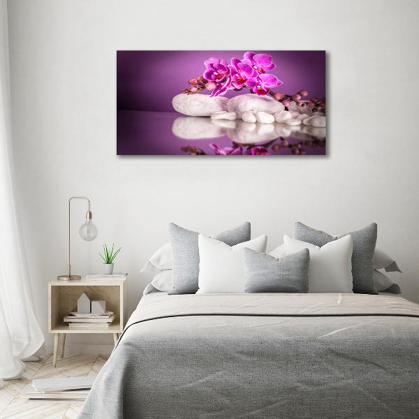 Canvas foto Roze orchidee
