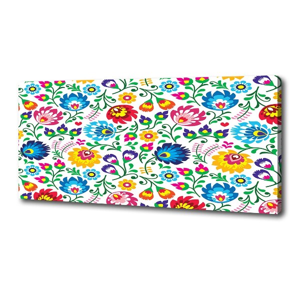 Schilderij op canvas Etnisch patroon