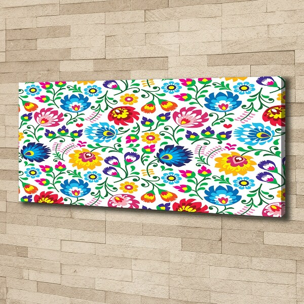 Schilderij op canvas Etnisch patroon