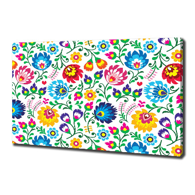 Schilderij op canvas Etnisch patroon