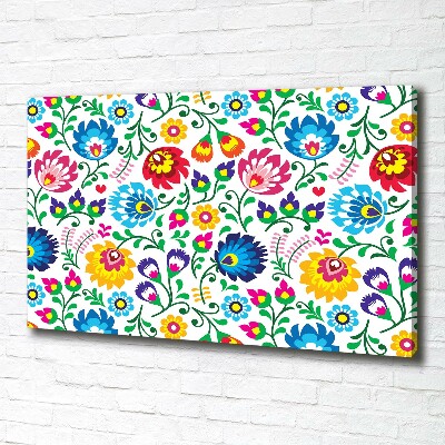 Schilderij op canvas Etnisch patroon