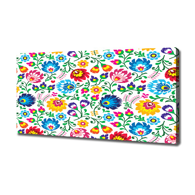 Schilderij op canvas Etnisch patroon