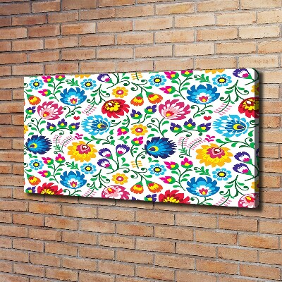 Schilderij op canvas Etnisch patroon