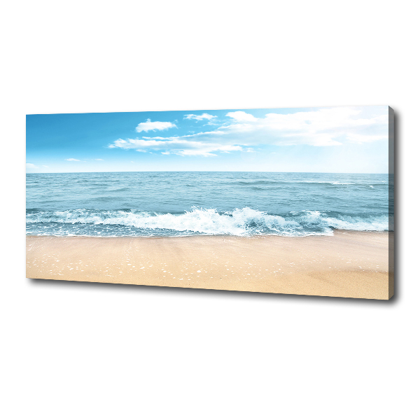 Canvas foto Strand