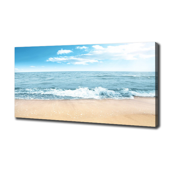 Canvas foto Strand