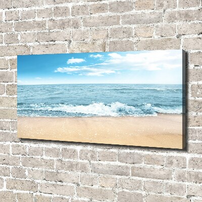 Canvas foto Strand