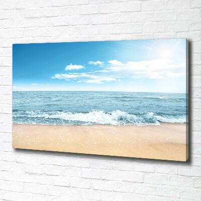 Canvas foto Strand