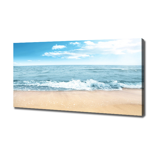 Canvas foto Strand