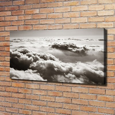 Canvas schilderij Wolken vanuit vogelperspectief