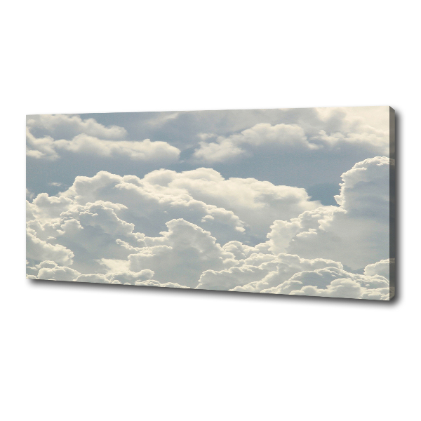 Canvas foto Wolken