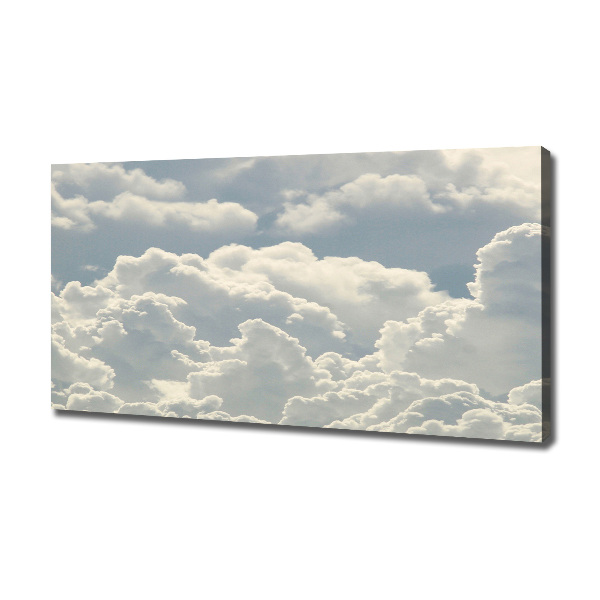 Canvas foto Wolken