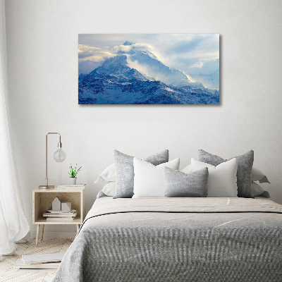 Canvas foto Bergtop