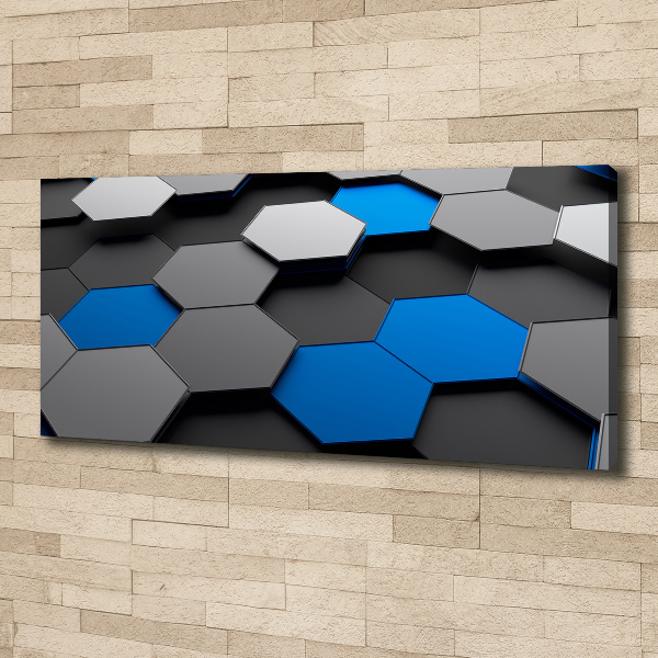 Schilderij op canvas 3D-abstractie