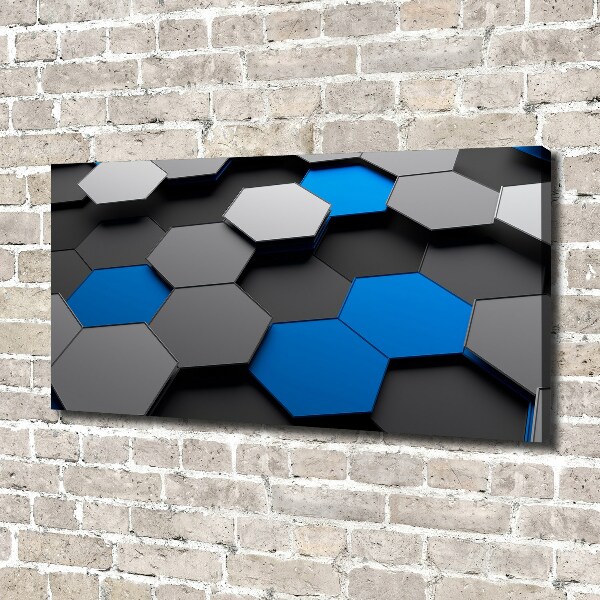 Schilderij op canvas 3D-abstractie